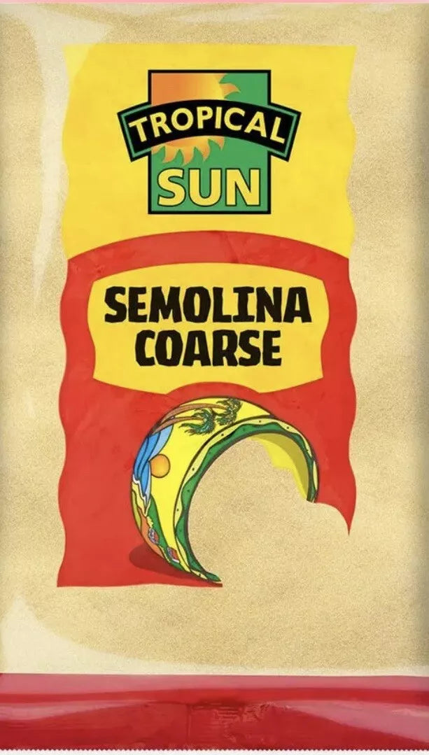 Tropical Sun Semolina Coarse Flour - 16 KG (Durum Wheat)